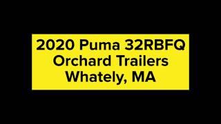 2020 Palomino Puma 32RBFQ - Orchard Trailers -Whately, MA