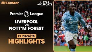 Nottingham Forest stun Liverpool at Anfield! | #LIVNFO #PremierLeague 2024/25 Highlights