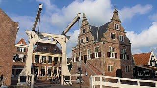 NETHERLANDS historical center of De Rijp (Noord-Holland)