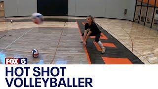 Burlington High School volleyball player making a name for herself | FOX6 News Milwaukee