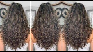 How to cut a Long Layered Haircut on Curly Hair | Layered Curly Hair Cutting Techniques