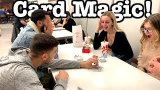 Card Magic Tricks at the Mall!