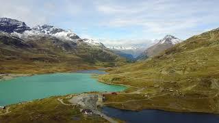 Bernina Pass - Alps 4K drone