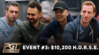 Chino Rheem, Benny Glaser, Alex Livingston & Rob Mizrachi Headline STACKED $10k HORSE Final Table!