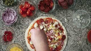 MAKING A PIZZA | FREE FOOTAGE NO COPYRIGHTS | VIDEO LIBRARY | 4K | HD | 2020