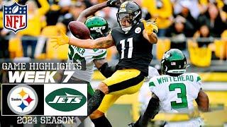 Steelers vs. Jets [WEEK 7] Game 3rd-QTR Highlights | NFL Highlights 2024