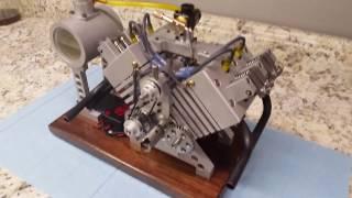 Miniature 90deg V4 Engine