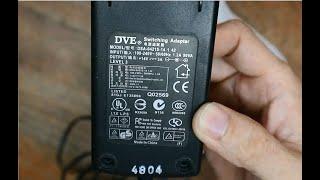 Sửa Adapter DVE 14V-3A.Cục sạc máy tính bảng!