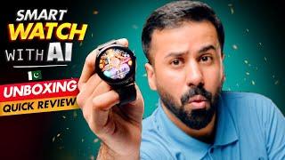 Smart Watch With Ai | BT Calling | Amoled Display | Ip67 | Zero Lifestyle Pixel Smartwatch Unboxing