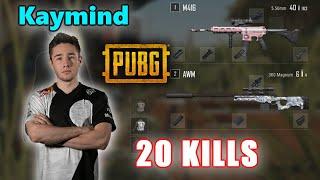 Kaymind - 20 KILLS - M416 + AWM - SOLO - Archive Games - PUBG