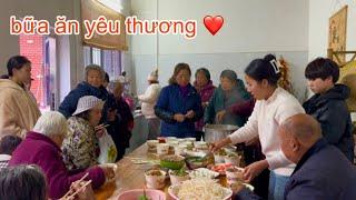 [787]Hai Cô Ở Nước Ngoài Gởi Tiền Nấu Đồ Ăn Mời Các Bác Trong Thôn.
