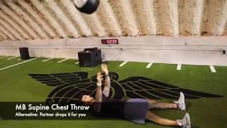 MB Supine Chest Throw