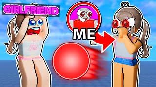 I PRANKED My GIRLFRIEND As A TOXIC GIRL, And She Got MAD.. (Roblox Blade Ball)