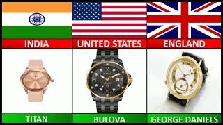 Top global watch labels | Timepieces worldwide (@WorldDataR )