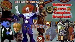 WGN Channel 9 - Bozo's Circus - "Halloween '79" (Complete Broadcast, 10/31/1979)   