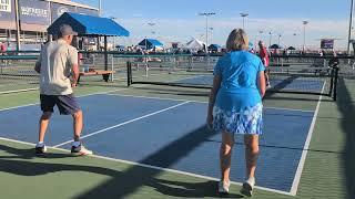 Gold Medal Match: Mixed 5.0 75+ at Nationals 2024 Pickleball