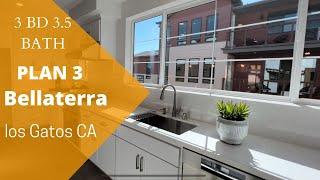 New townhouse construction  |Los Gatos ca. | Bellaterra Townhomes Plan 3