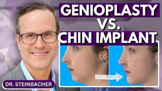 Genioplasty vs. Chin Implant: Which Is Right for You? | Dr. Steinbacher's Insight