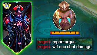 ARGUS ONE-SHOT COMBO! HIGHEST BURST DAMAGE BUILD || ARGUS BEST BUILD 2024