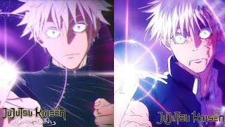 Satoru Gojo (Student) Special Attacks (Anime VS Game) Comparsion - Jujutsu Kaisen: Cursed Clash