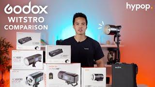 Godox Witstro Portable Flash Strobe Range Comparison 2020 | Which One Is Right For You?