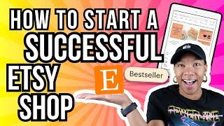 HOW TO START A SUCCESSFUL ETSY SHOP | (BEGINNER ETSY SELLER) PART 1