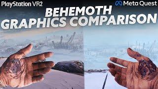 BEHEMOTH VR Graphics Comparison: Quest 3 vs PlayStation VR2