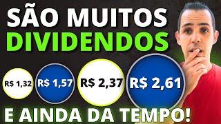 NOVOS DIVIDENDOS DE DEZEMBRO (E AINDA DA TEMPO!) 11 AÇÕES PARA RECEBER DIVIDENDOS EM 2025