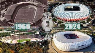 All UEFA Euro Stadiums (1960-2024)