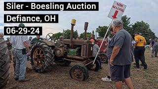 Results - Old Farm Tractors - John Deere GP - Oliver - JD - Farmall - Case - Auction Defiance, OH