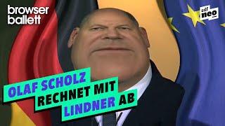 Olaf Scholz rechnet mit Lindner ab | Browser Ballett