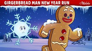 Gingerbread Man New Year Run | Bedtime Stories for Kids in English | Fairy Tales