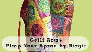 Pimp your apron with Gelli Arts®
