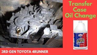 Transfer Case Gear Oil Change - Toyota 4Runner