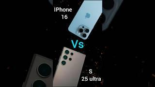 Flagship Fight,  Apple iPhone 16 vs Samsung s25 ultra