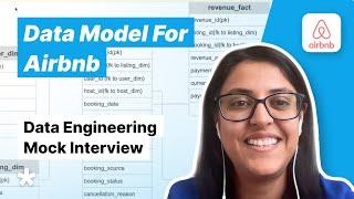 Airbnb Data Warehouse Schema - Data Engineering Mock Interview