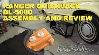 Ranger QuickJack BL 5000 Assembly and Review -EricTheCarGuy