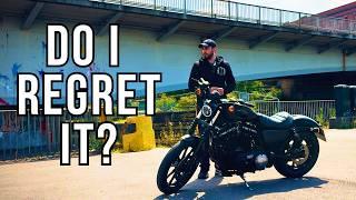 Harley Davidson Sportster Iron 883 ONE YEAR LATER Review!