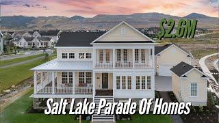 Parade Of Homes | Rainey Homes Tour | Watermark Village Daybreak |Price: $2.6M | South Jordan, Utah