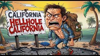 Hell Hole California- Brutal Parody of The Eagles' Hotel California | Liberal Policies Exposed