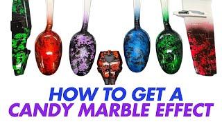 How To Get A Candy Color Marble Effect