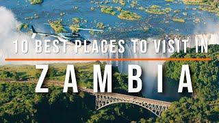 Top 10 Travel Destinations, Places to Visit in Zambia | Travel Video | Travel Guide | SKY Travel