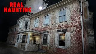 Investigating a REAL HAUNTED MANSION | Paranormal Activity Caught ON CAMERA (DOOR MOVES)