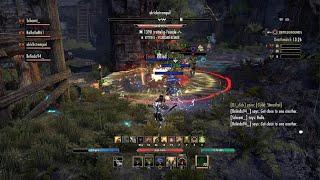 Eso pvp Warden healer bg 3.5M healing