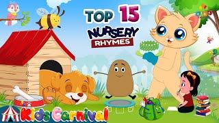 Top 15 Nursery Rhymes and Kids Songs For Kids I Wheels On The Bus And Many More