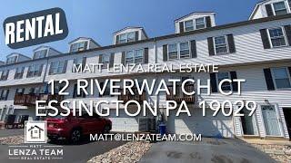 The Matt Lenza Real Estate Team - 12 Riverwatch Ct Essington PA 19029