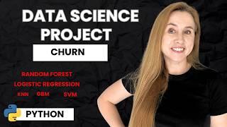 Data Science Portfolio Project - Churn prediction model