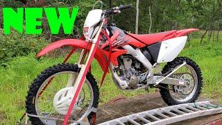 I sold my 2 stroke (CR250R) for a 4 stroke (CRF250X)