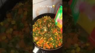 First Vlog (cooking video)