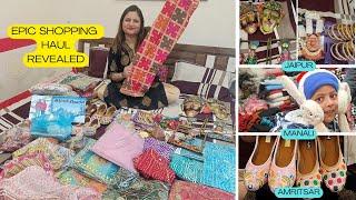 Shopping in Amritsar, Manali & Jaipur | Chanchal and Abhi Vlogs | #jaipurmarket #phulkaridupatta